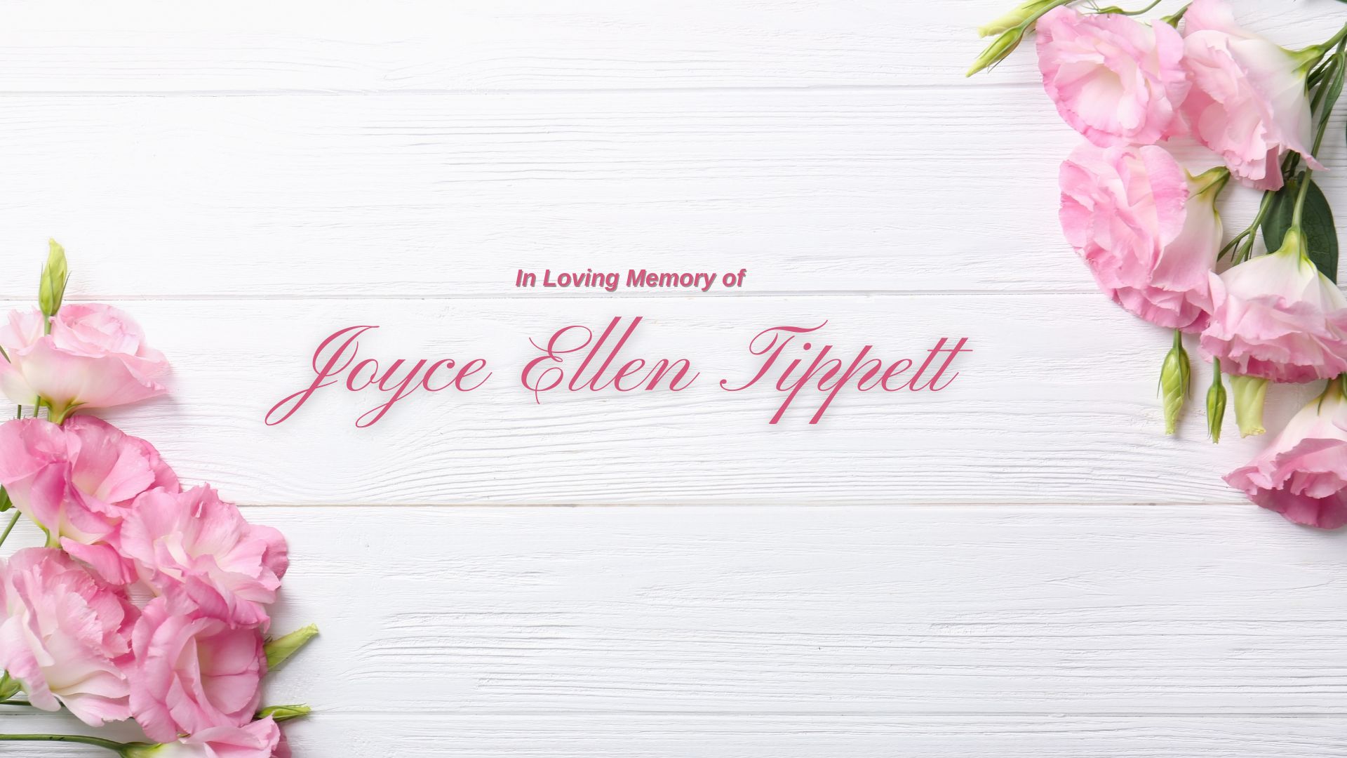 Joyce Ellen Tippett