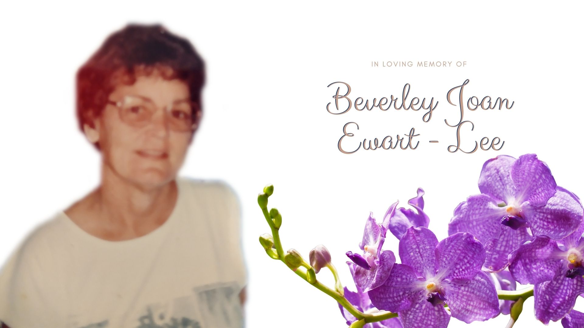 Beverley Joan Ewart - Lee