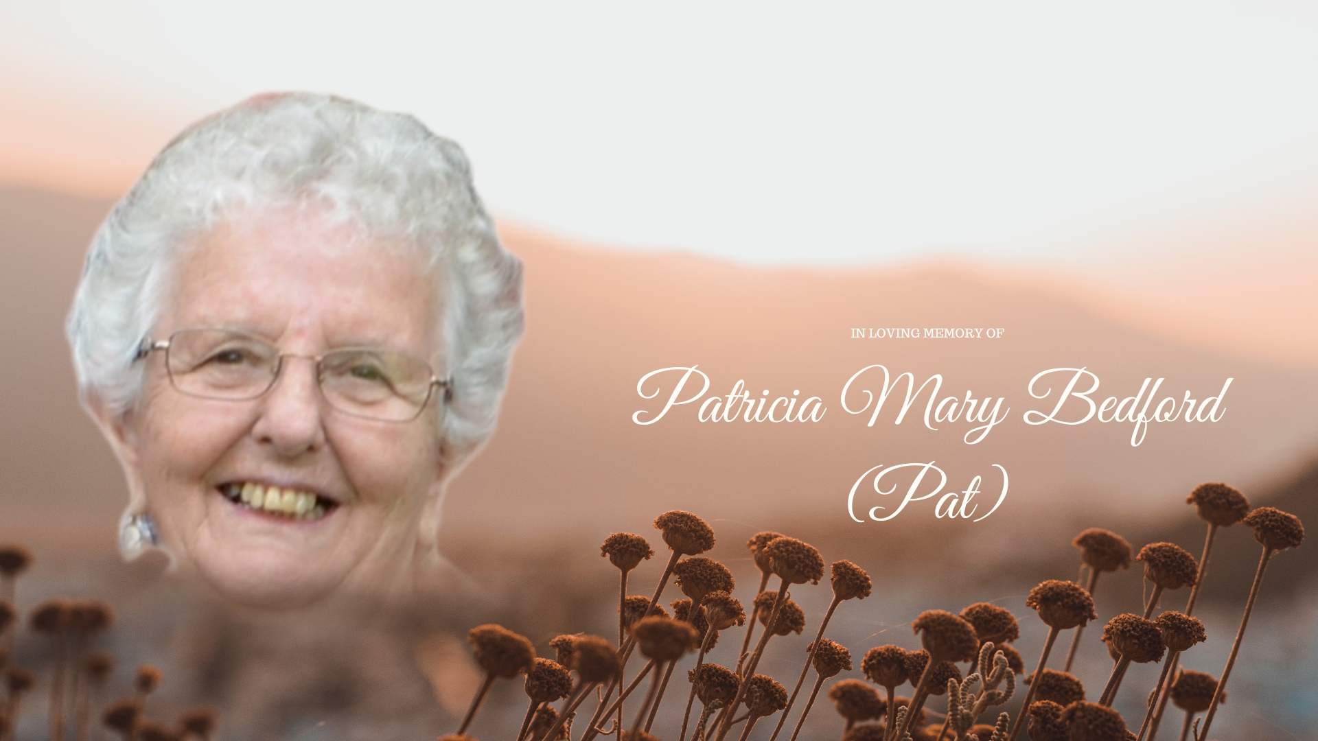 Patricia Mary Bedford 'Pat'