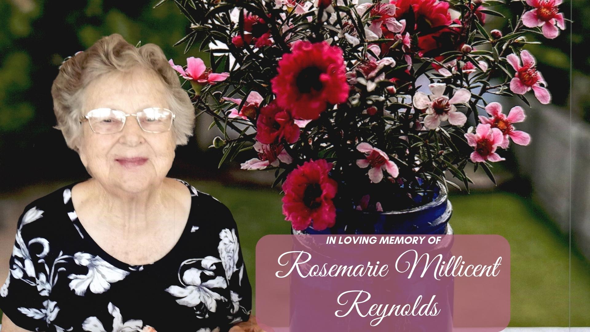 Rosemarie Millicent Reynolds