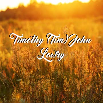 Timothy (Tim) John Lowry