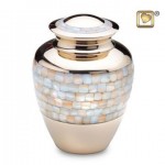 Mother of Pearl Large Urn
